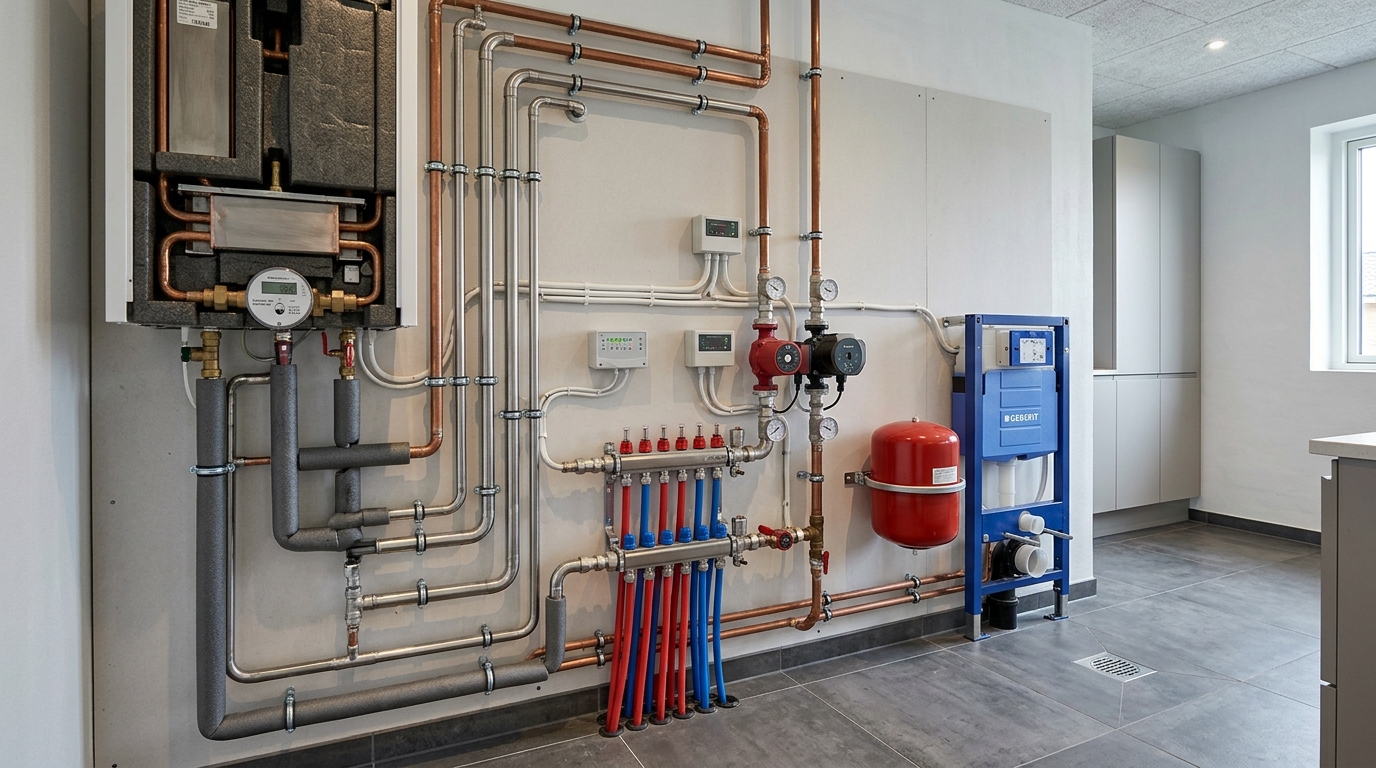 Complete technical utility room